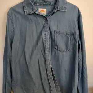 C&C California Blue Denim Shirt